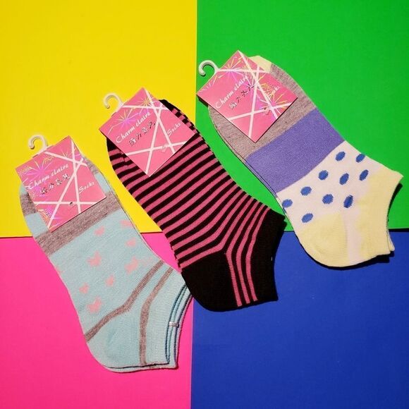 3/$20 brand new ankle socks 3 pairs - Picture 1 of 4